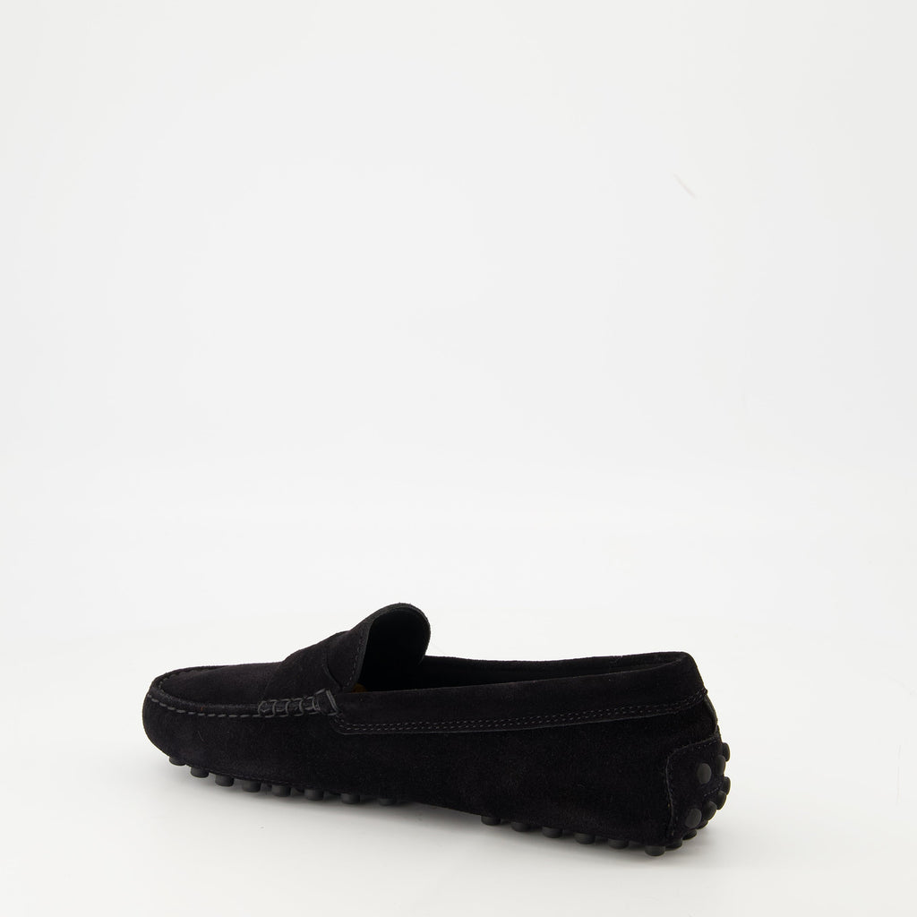 mocassins gommino noir tods women 15494916931964