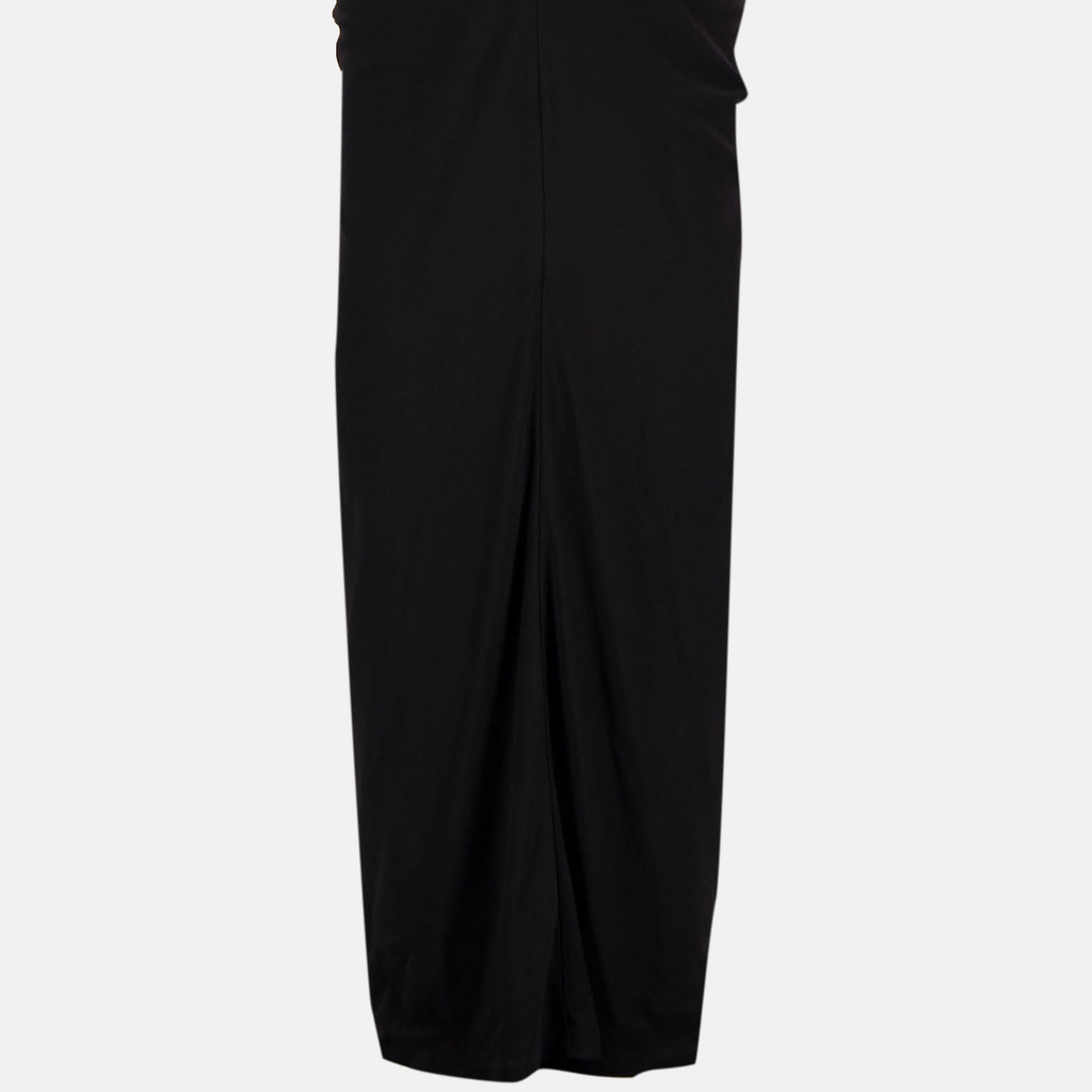 Vivenda dress, Christopher Esber, black dress, Fall-Winter fashion, draped details