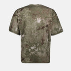 Image de la vue des détails du produit 1 du t-shirt en marbre vert T-Boxt-R12 de Diesel pour hommes - Saison Printemps-Été 2025