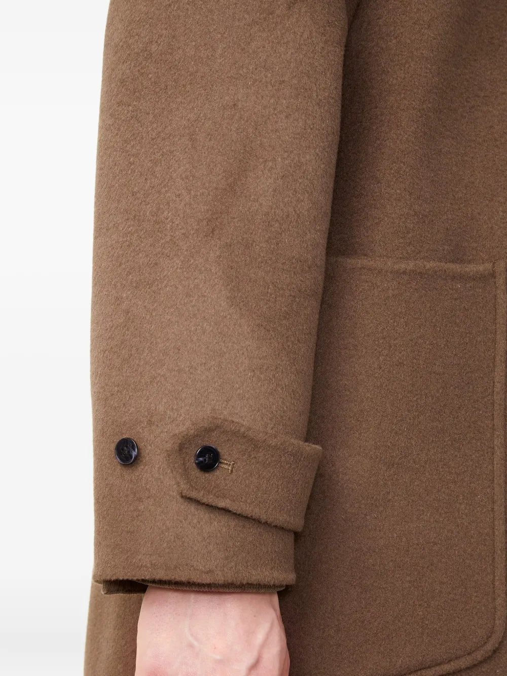 Casaco de Lã Castanho