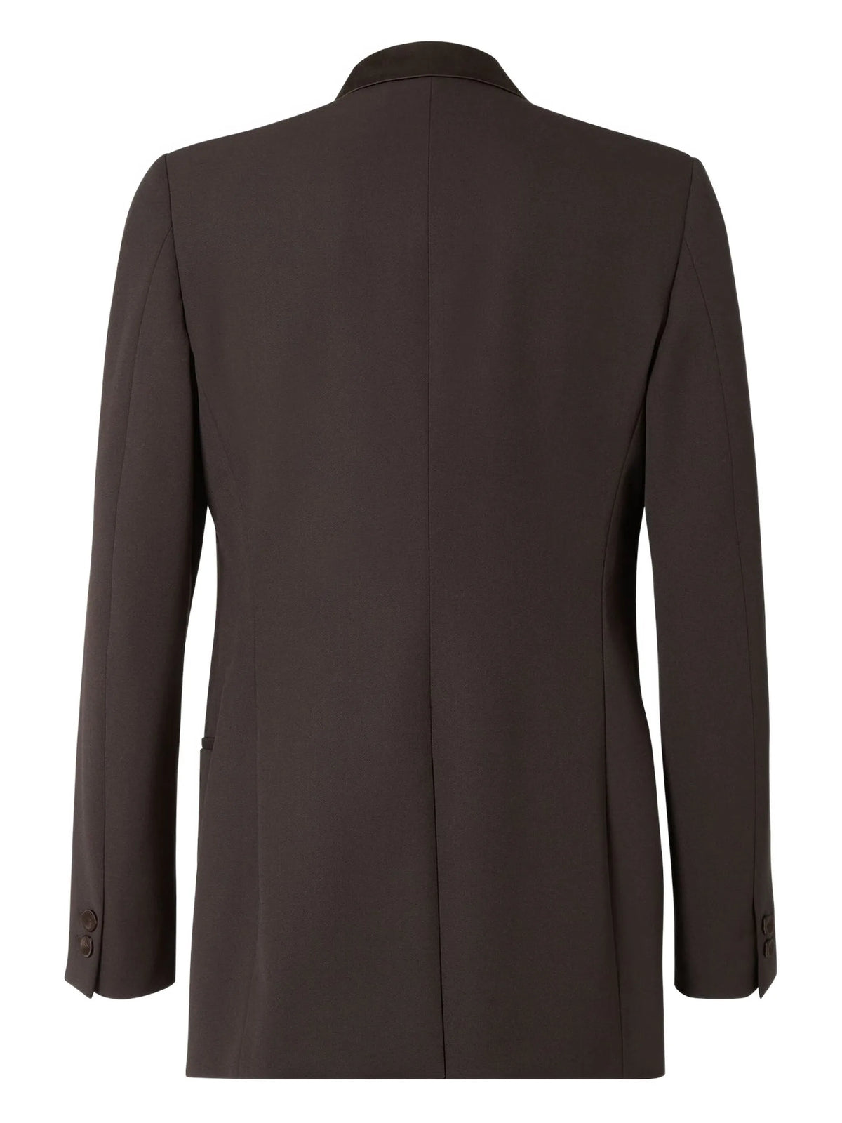 Image of Brown Wool Blazer by Fendi for Men - Season Autumn-Winter 2025 - Model View 2