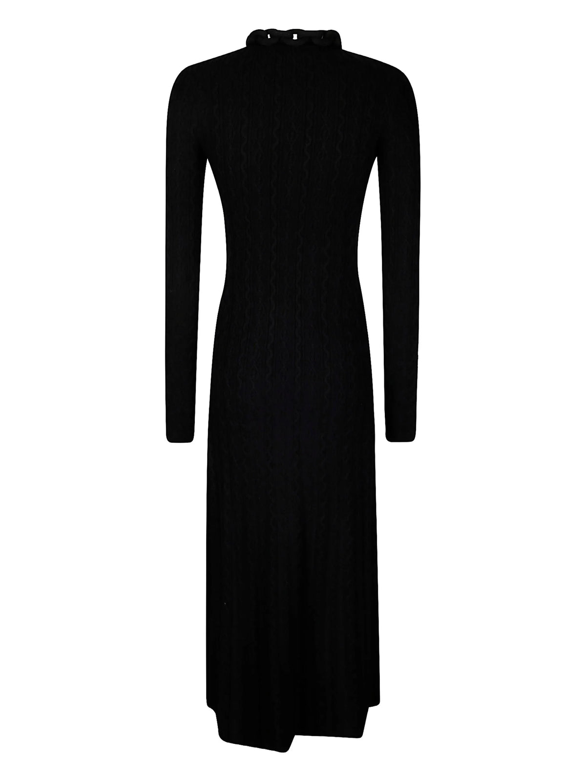 Image of Long Black Chain Dress by Rabanne for Women - Season Autumn-Winter 2025 - Model View 2