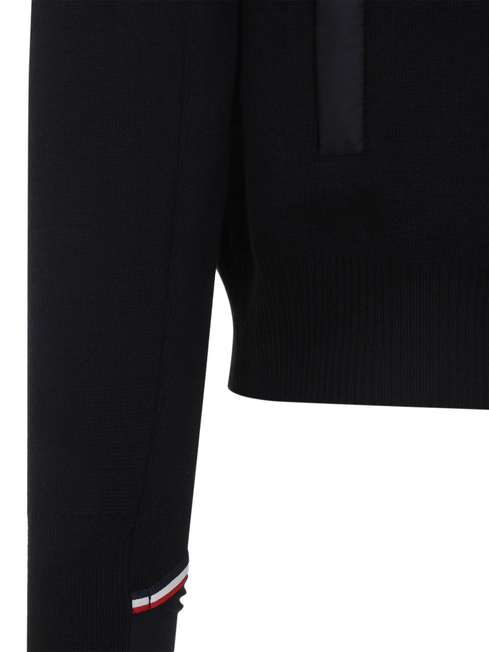 Image of Zipped Quilted Wool Cardigan by Moncler Grenoble for Men - Season Autumn-Winter 2025 - Model View 2