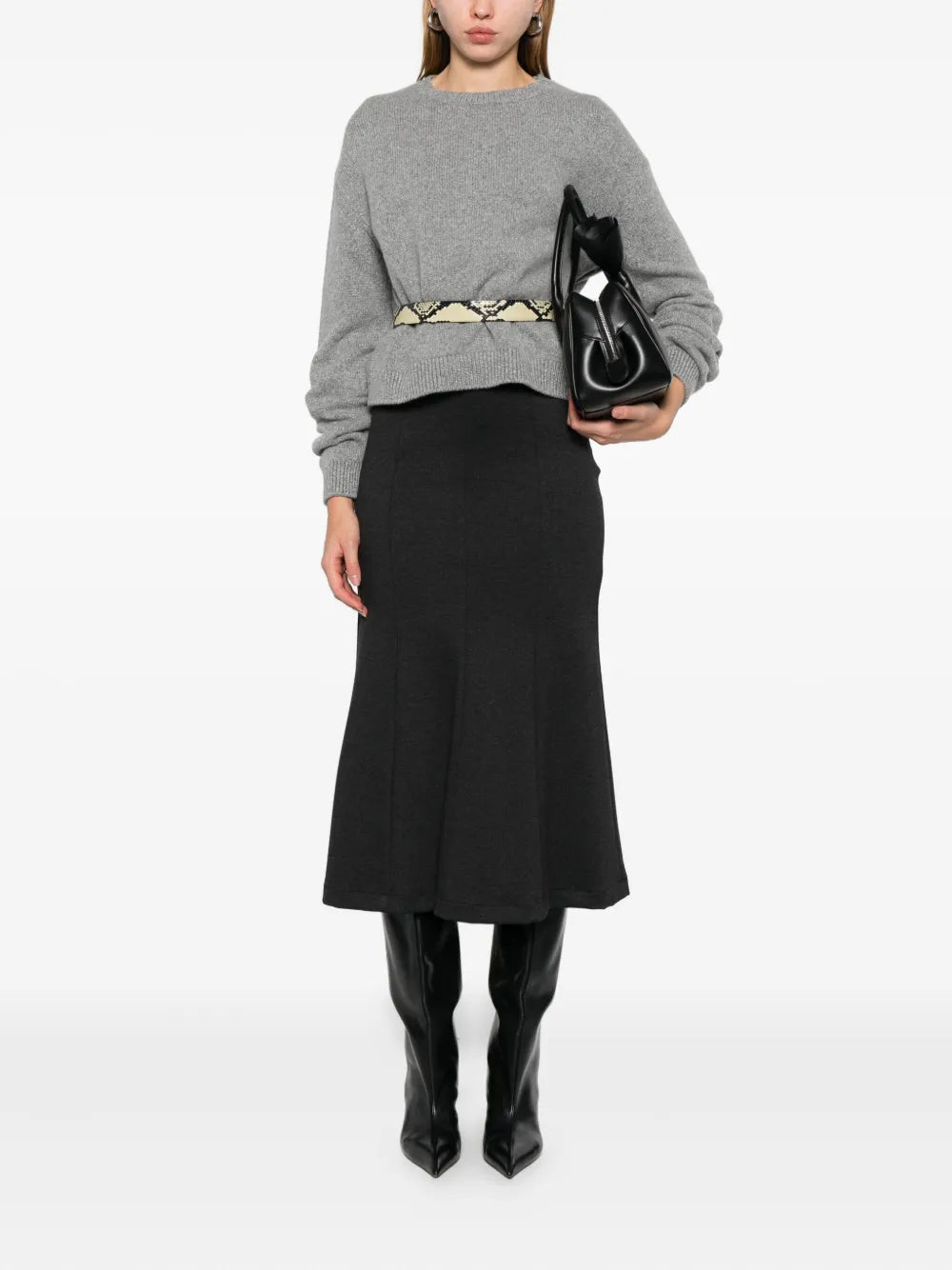 Milo Grey Cashmere Sweater