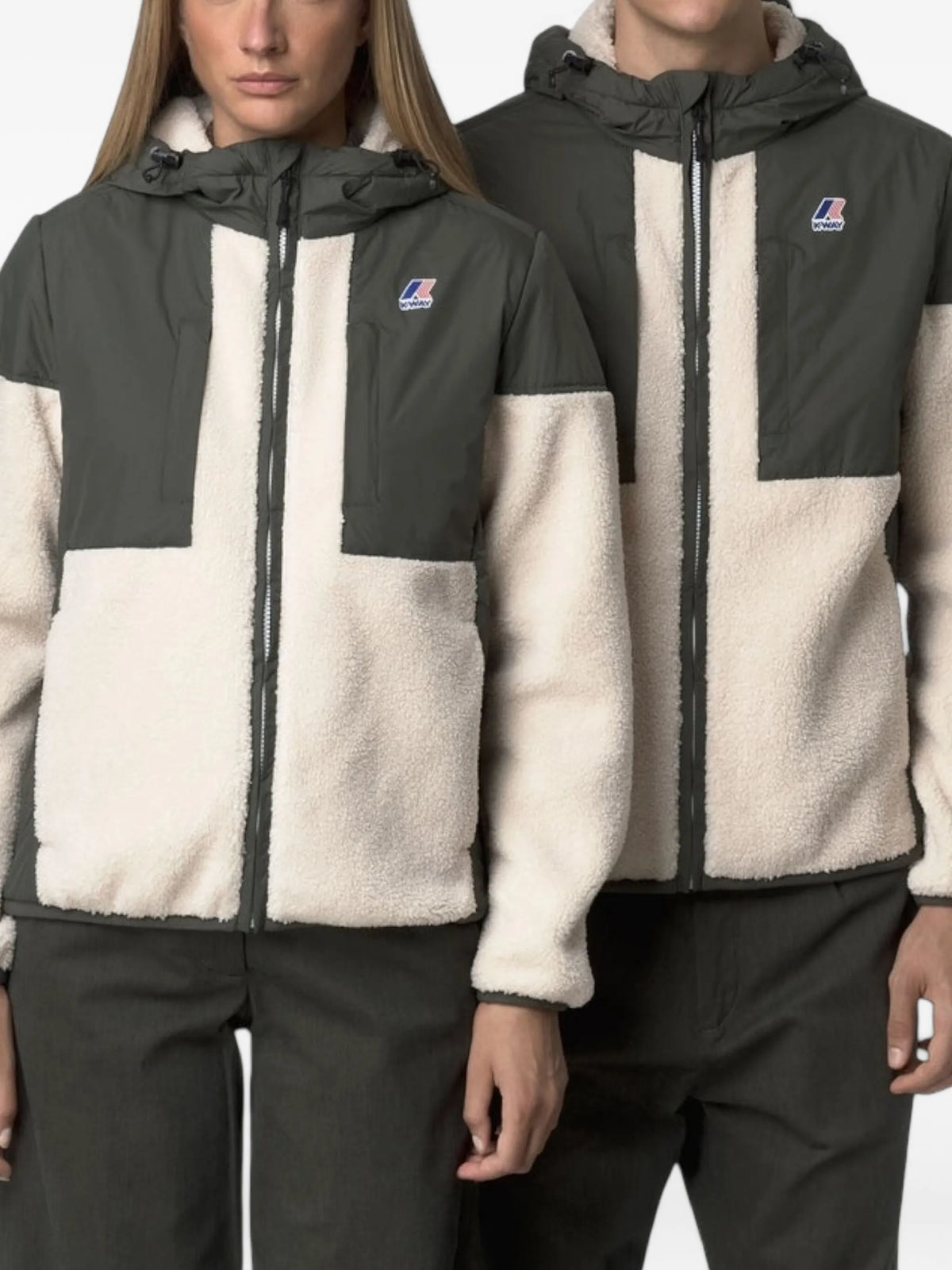 Image of La Veste Samson 4.0 Orsetto by K-Way for Unisex - Season Autumn-Winter 2025 - Model View 2