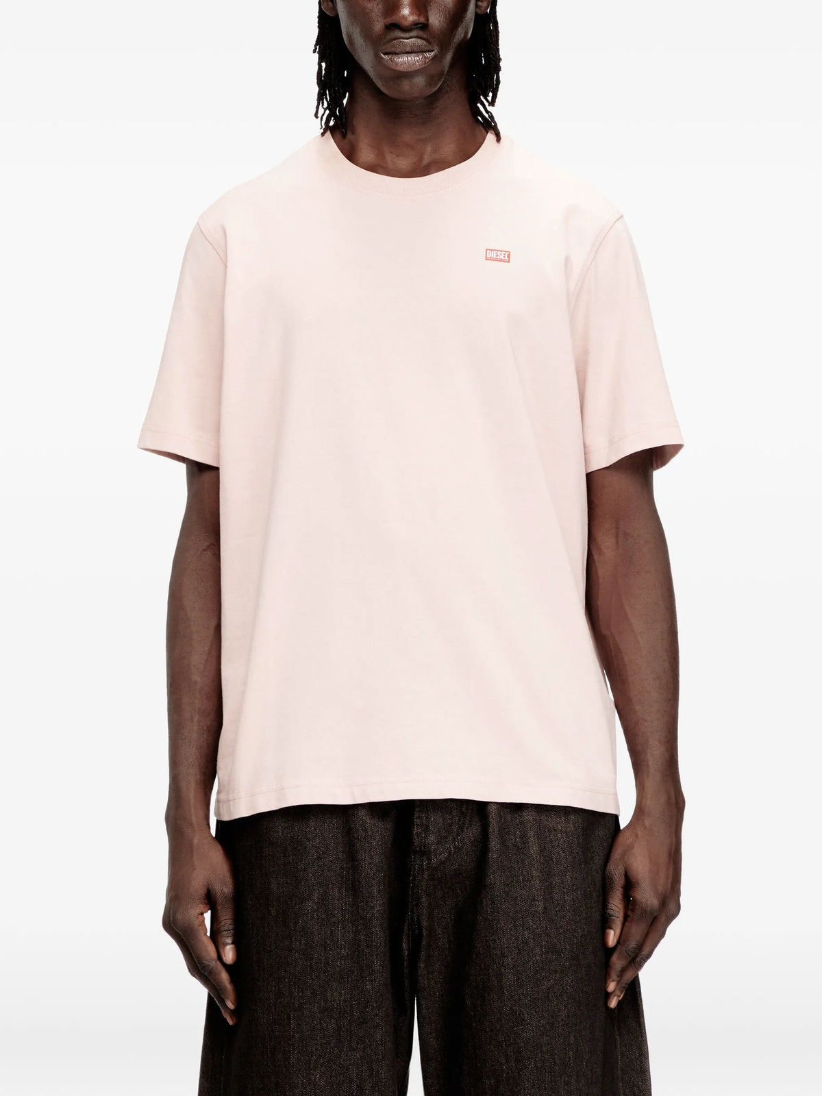 Image of t-adjust T-shirt by Diesel for Men - Season Spring-Summer 2026 - Model View 3