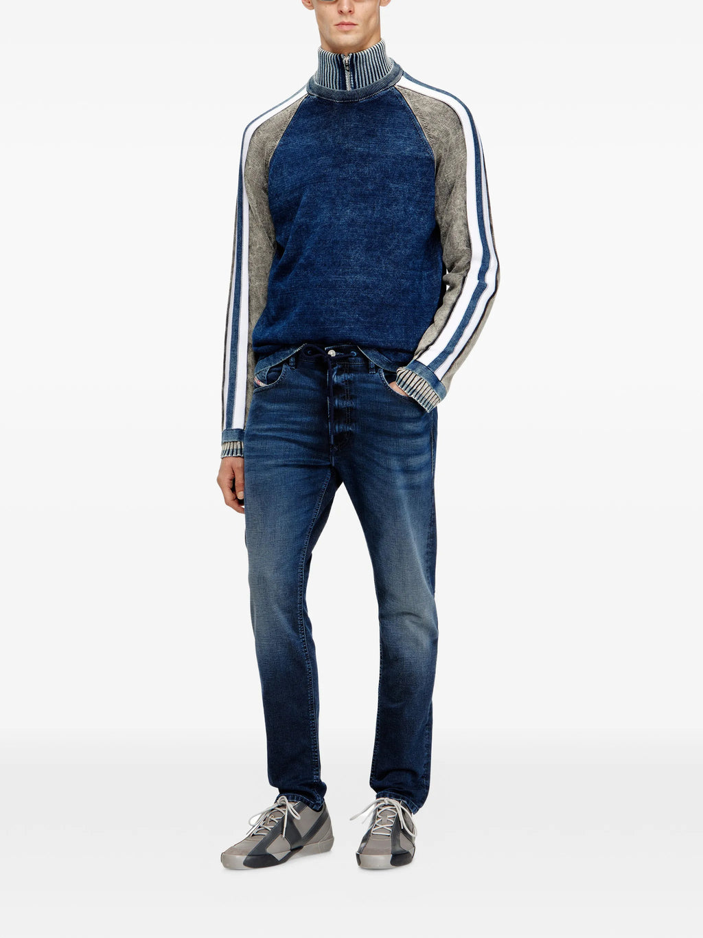Image of D-Krooley-B 2032 Denim by Diesel for Men - Season Spring-Summer 2026 - Model view 1