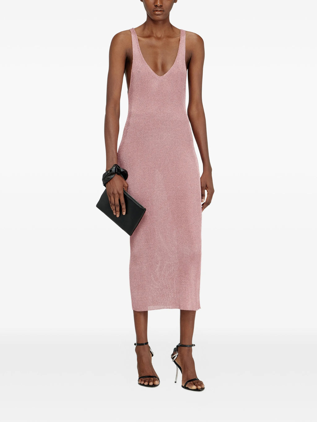 Image of M-deloca Long Dress by Diesel for Women - Season Spring-Summer 2026 - Model View 1