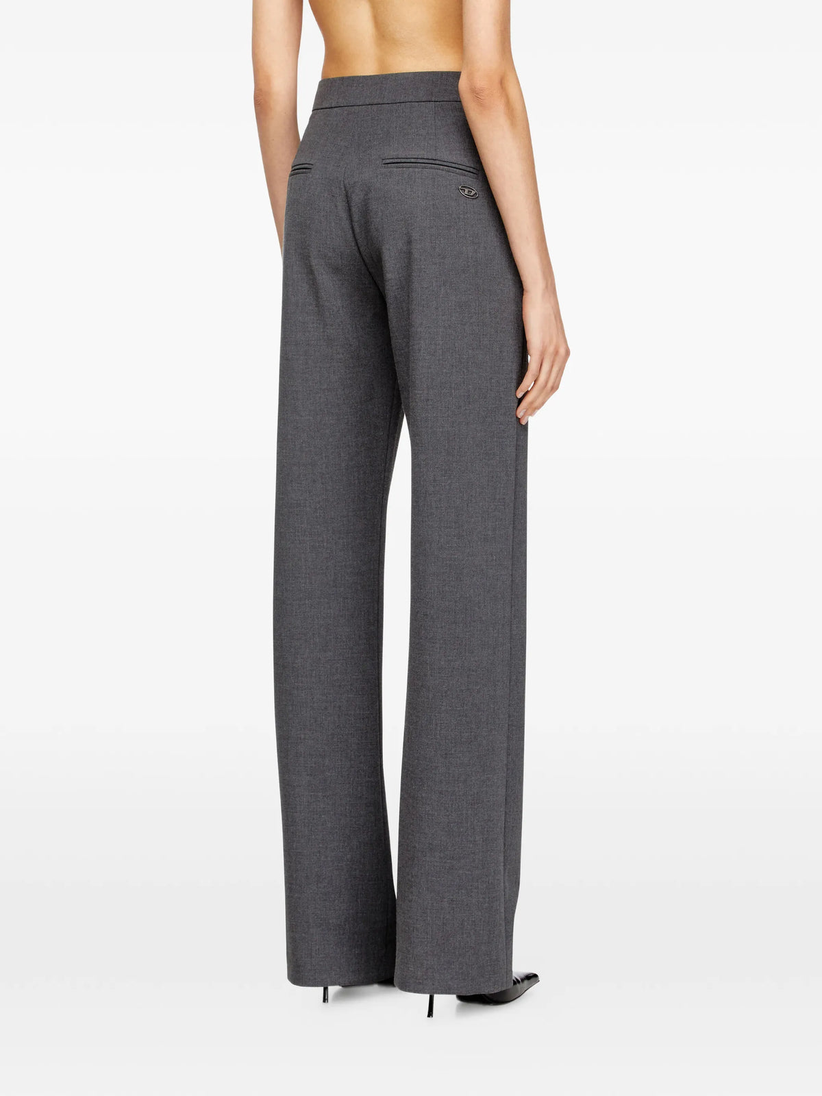 Image of Tailored Trousers P-romise-S1 by Diesel for Women - Season Spring-Summer 2026 - Model View 4