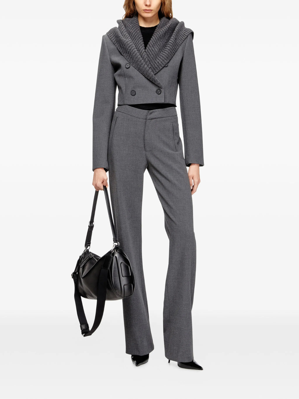 Image of Tailored Trousers P-romise-S1 by Diesel for Women - Season Spring-Summer 2026 - Model View 2