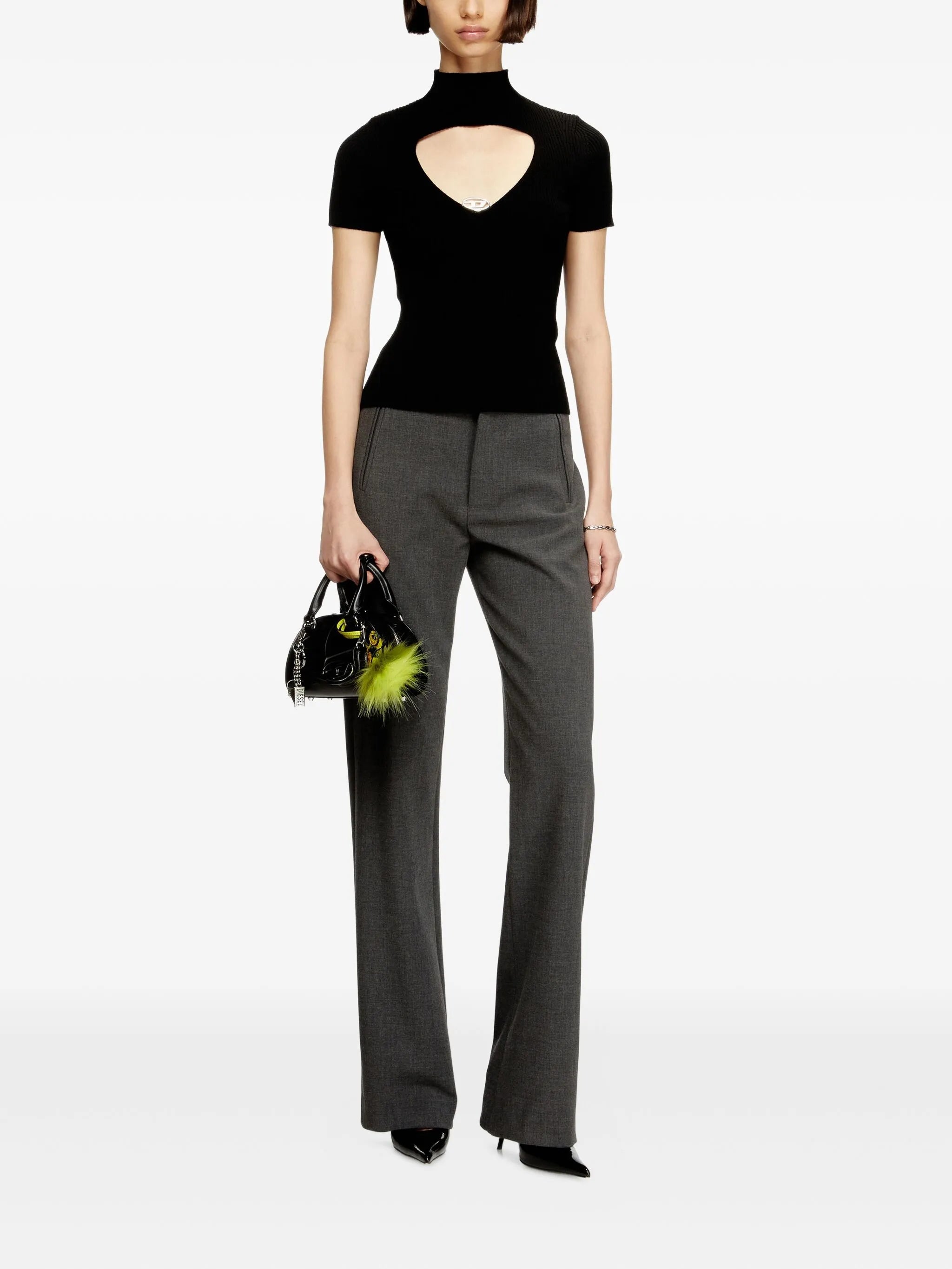 Image of Top M-Olive by Diesel for Women - Season Spring-Summer 2026 - Model view 1