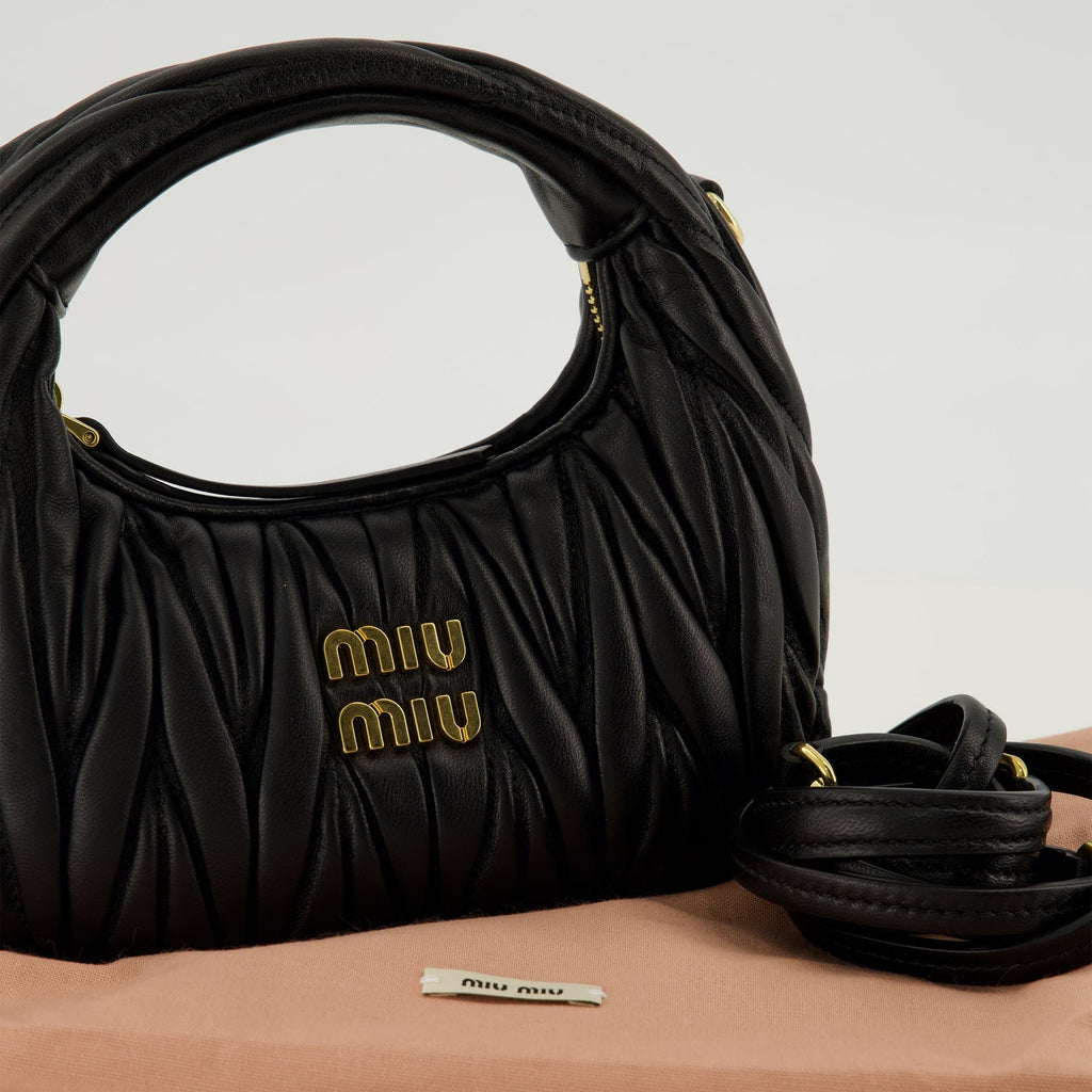 Wander mini hobo-veske i svart