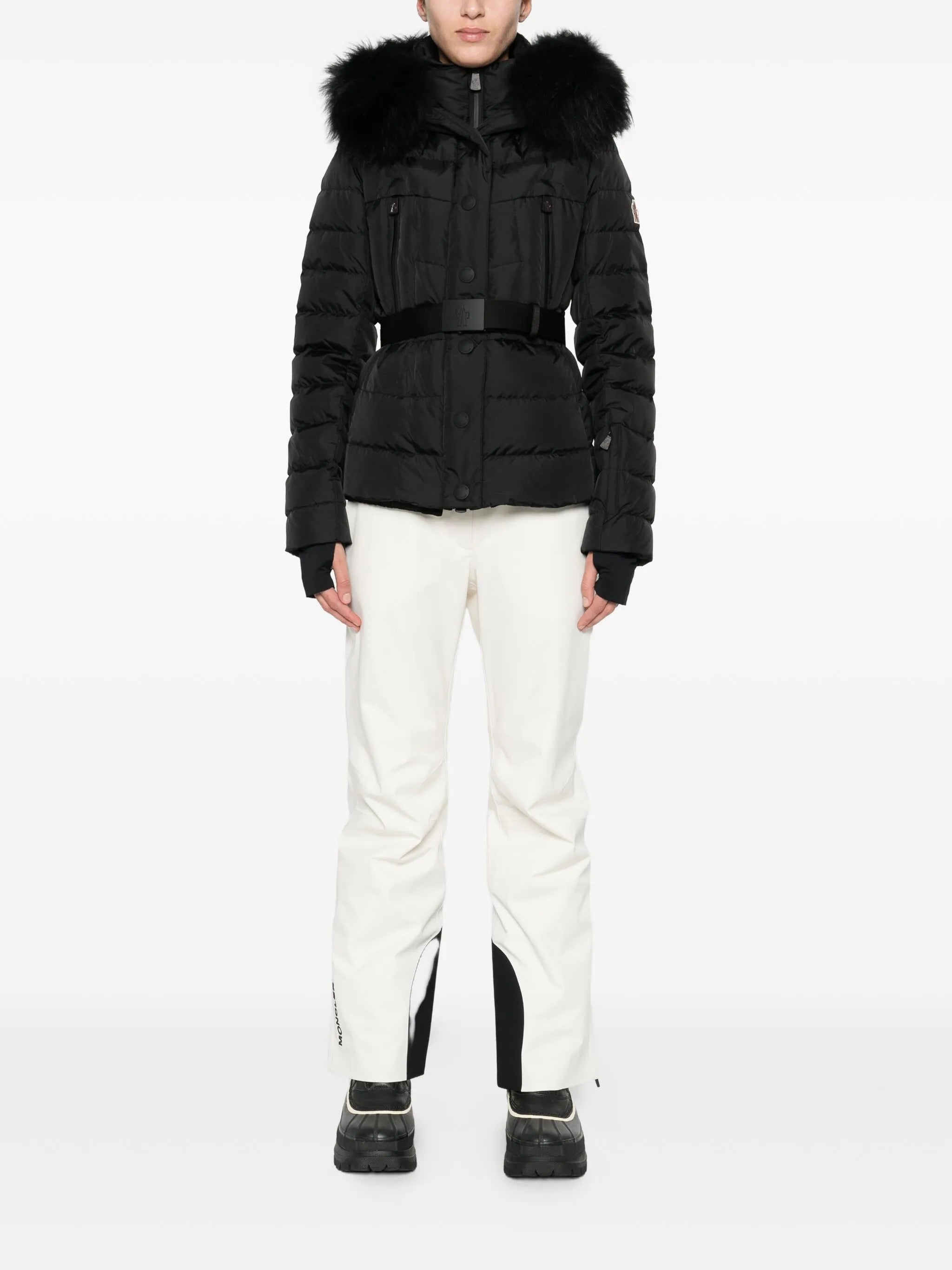 Image of Beverley Down Jacket by Moncler Grenoble for Women - Season Autumn-Winter 2025 - Model View 1