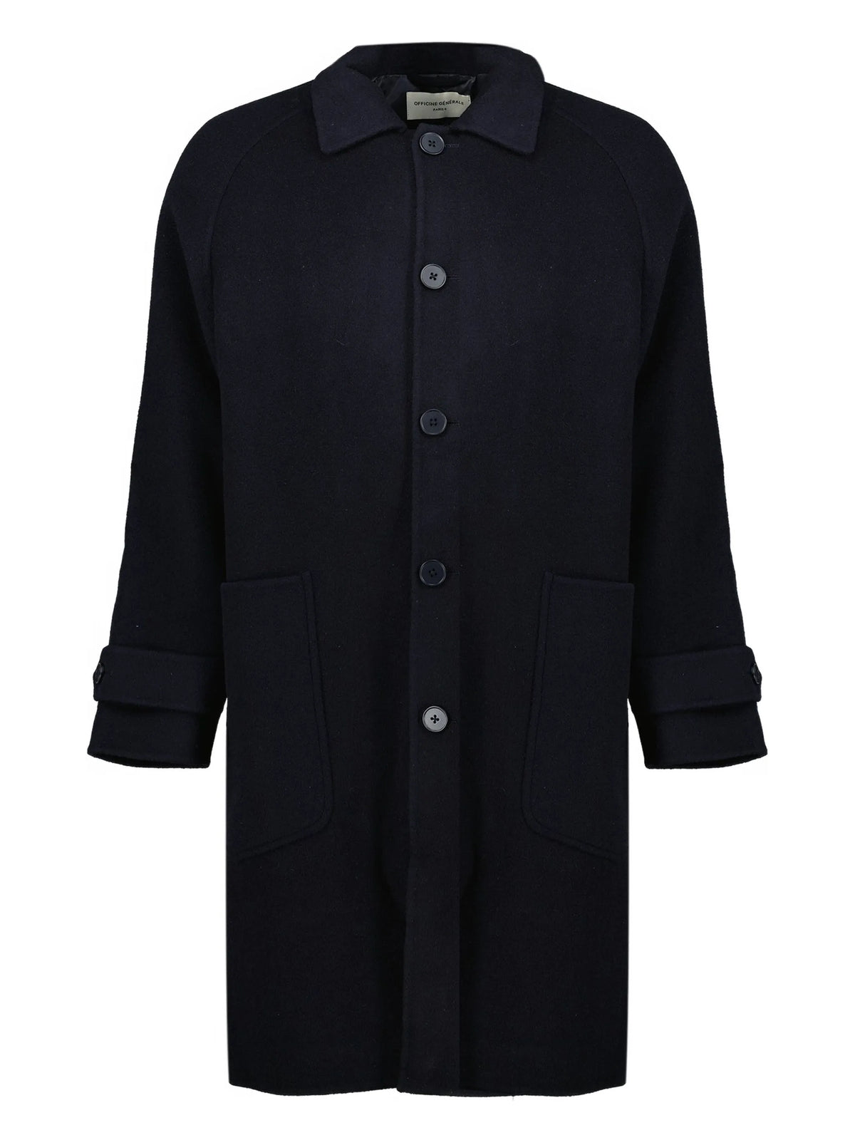 Image of Bryce Coat by Officine Générale for Men - Season Autumn-Winter 2025 - Model View 1