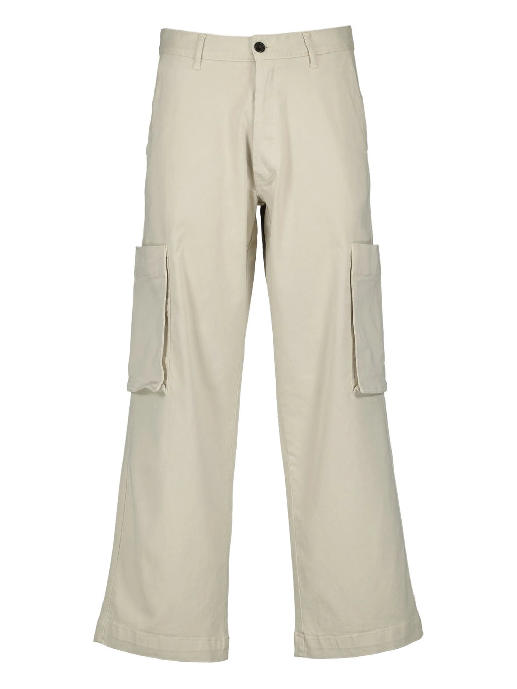 Image of Beige Cargo Pants by Officine Générale for Men - Season Autumn-Winter 2025 - Model View 1