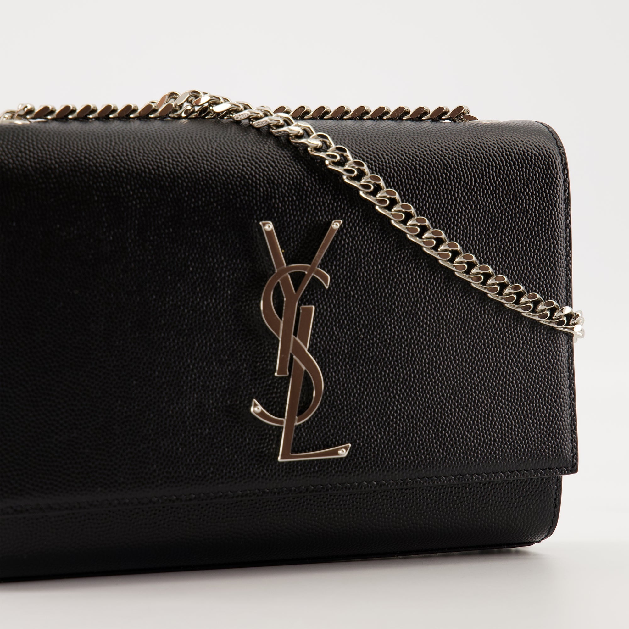 Saint Laurent, Le Sac Kate, grained calfskin bag, luxury accessories, designer handbags