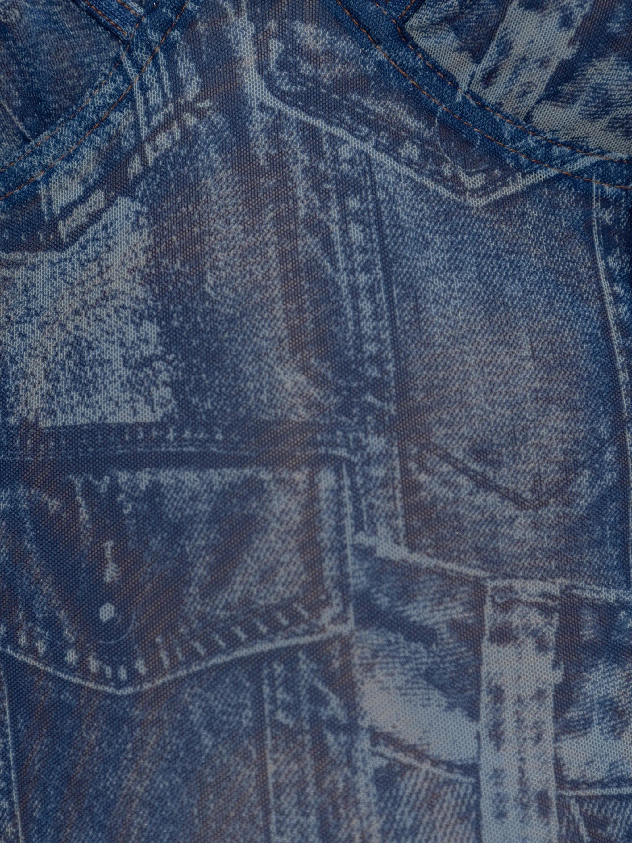 Imagen del Body Bridget-DNM Blue Jean de Diesel para Mujeres - Temporada Primavera-Verano 2026 - Vista modelo 4