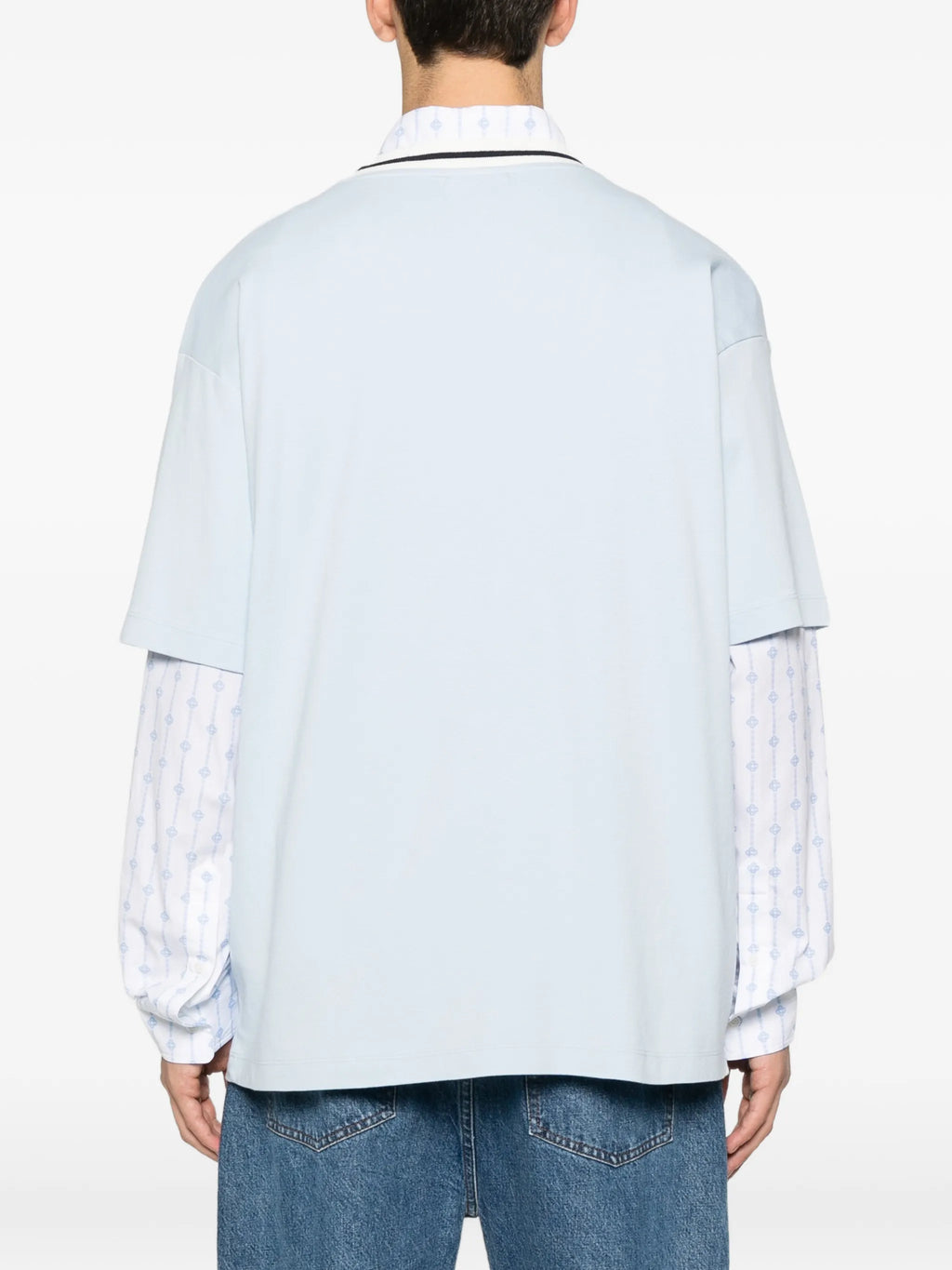 Drole De MonsieurのスポーツスローガンTシャツの画像（男性用）- シーズン春夏2026 - モデルビュー3