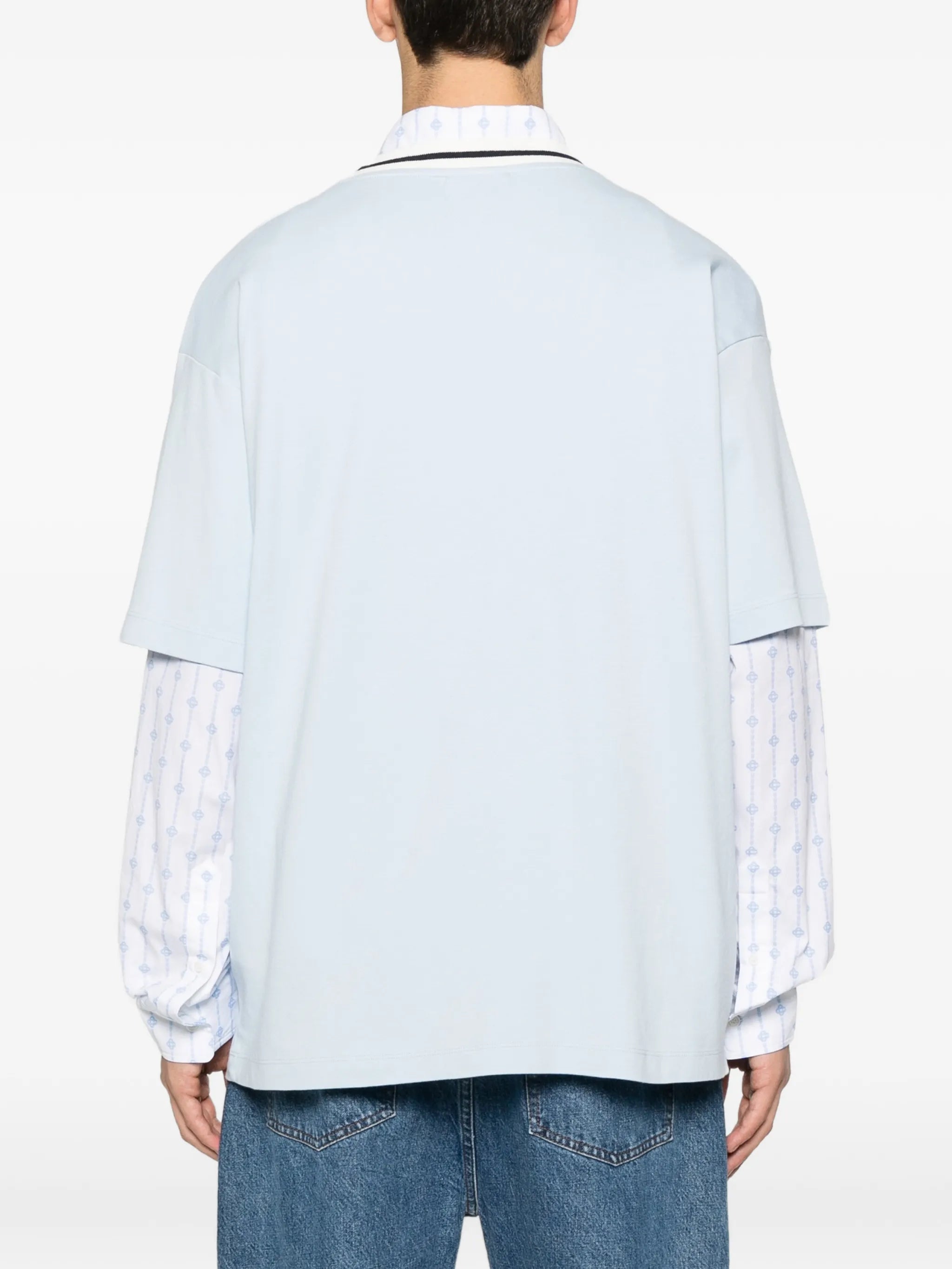 Drole De MonsieurのスポーツスローガンTシャツの画像（男性用）- シーズン春夏2026 - モデルビュー3