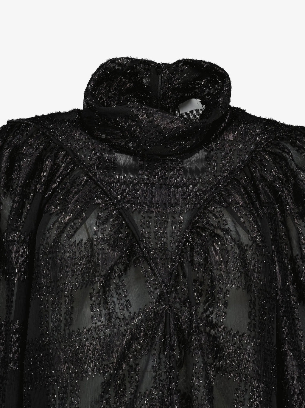 Image of Metallic Top Iro - by Iro for Women - Season Autumn-Winter 2025 - Model View 3