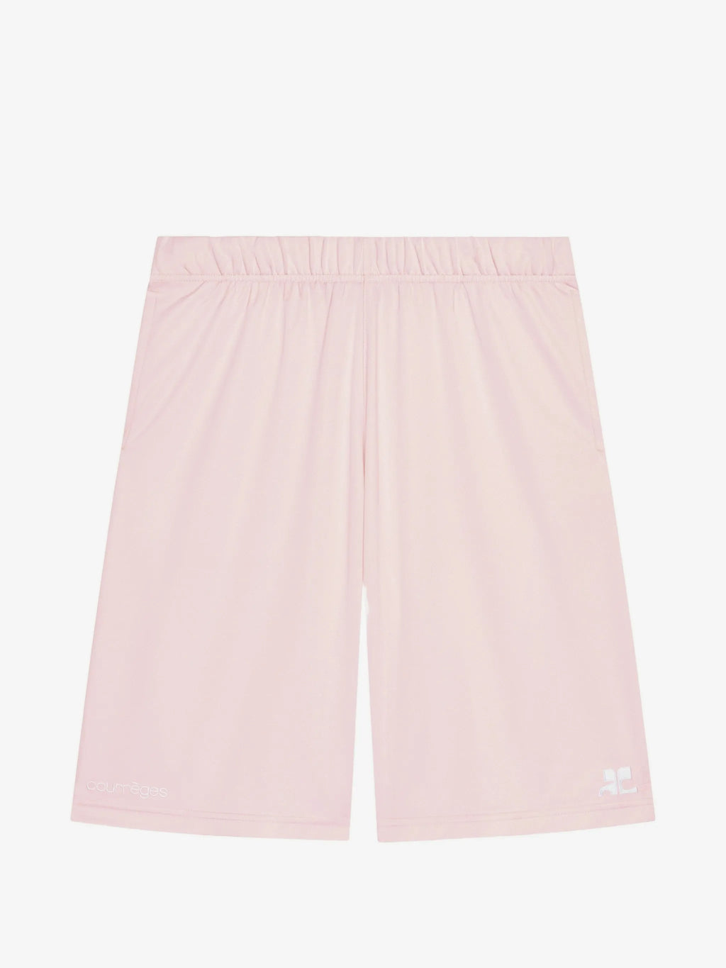 Image of Sport Shorts AC Pink by Courrèges for Men - Season Spring-Summer 2026 - Model View 1