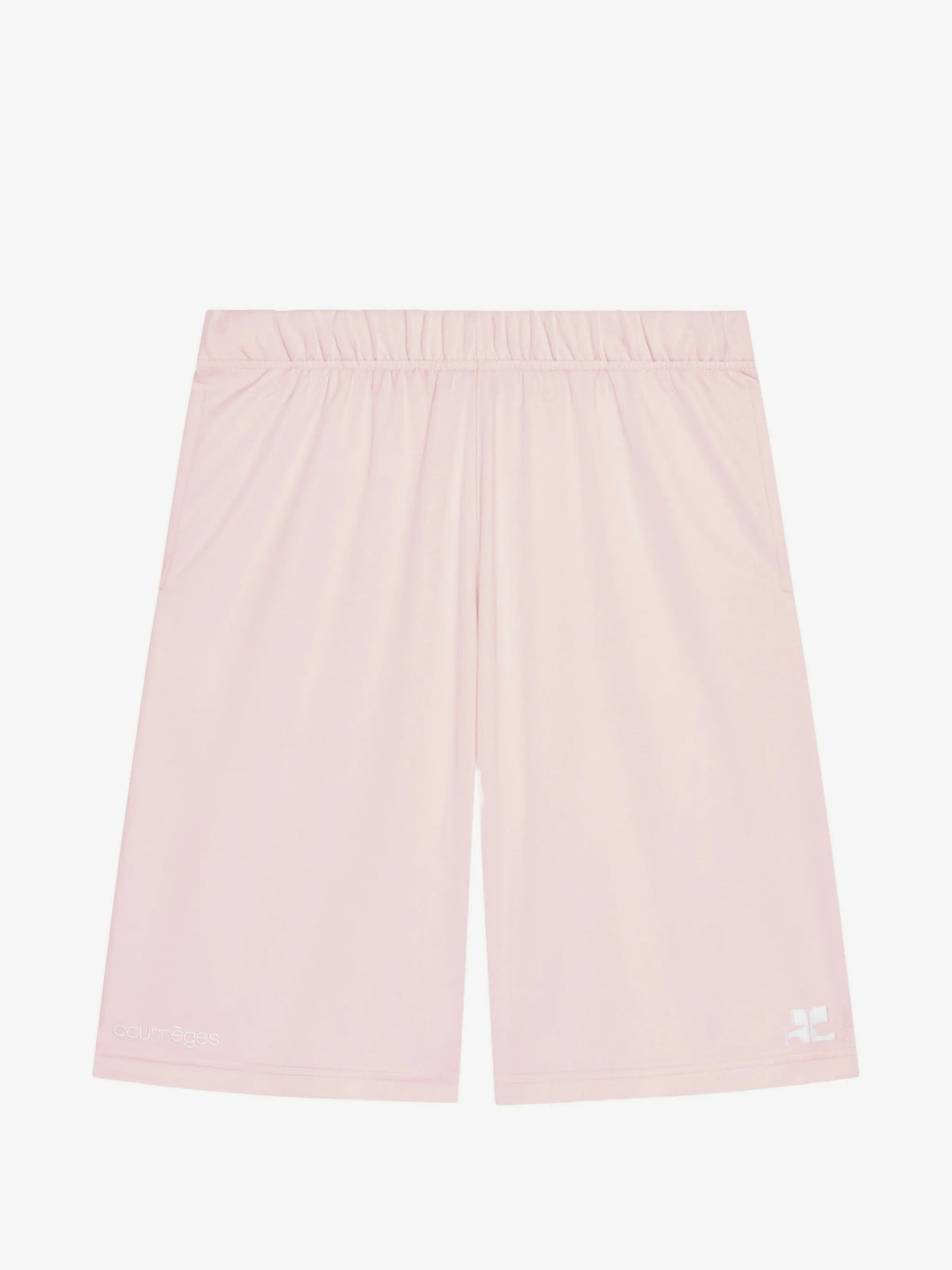 Image of Sport Shorts AC Pink by Courrèges for Men - Season Spring-Summer 2026 - Model View 1