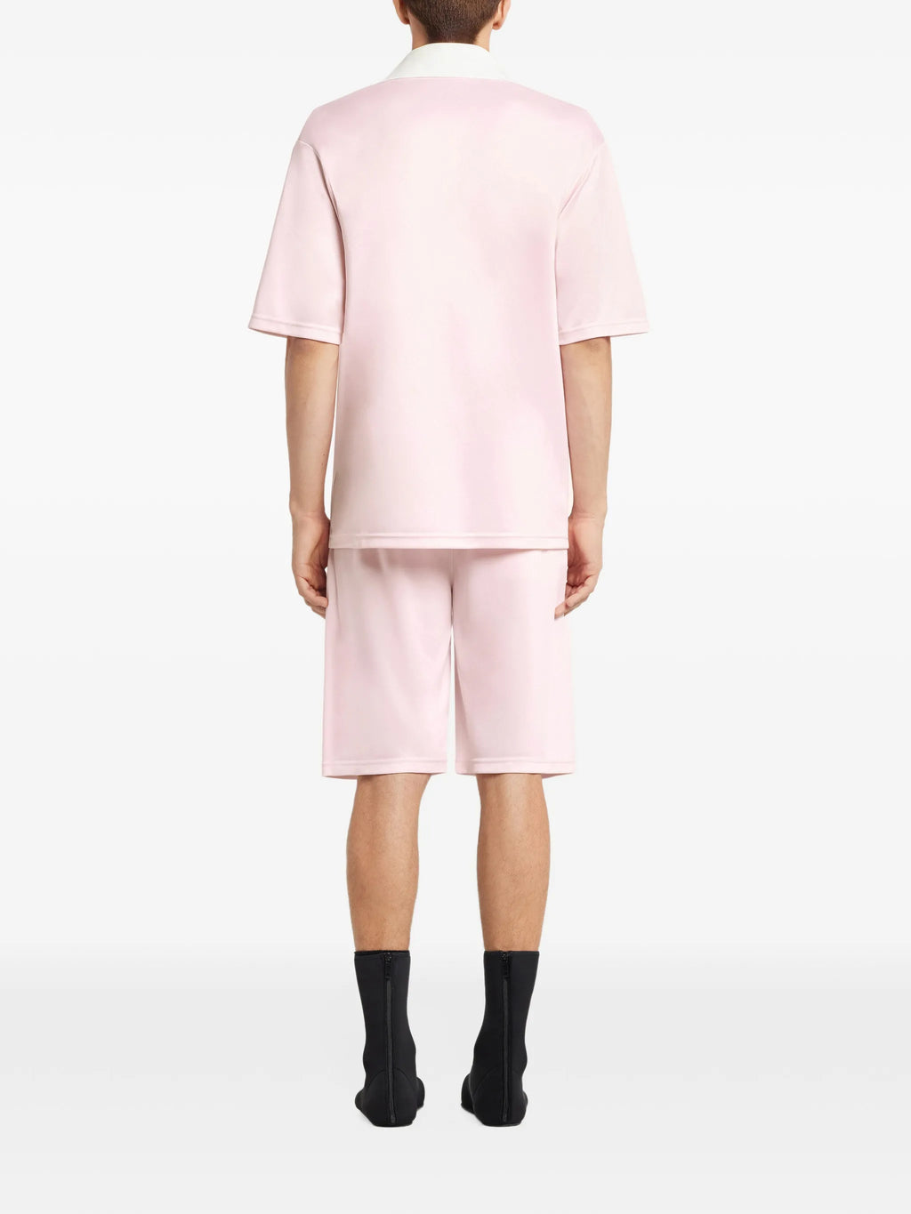 Image of Sport Shorts AC Pink by Courrèges for Men - Season Spring-Summer 2026 - Model View 4