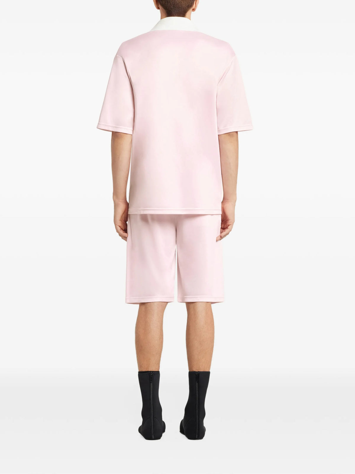 Image of Sport Shorts AC Pink by Courrèges for Men - Season Spring-Summer 2026 - Model View 4
