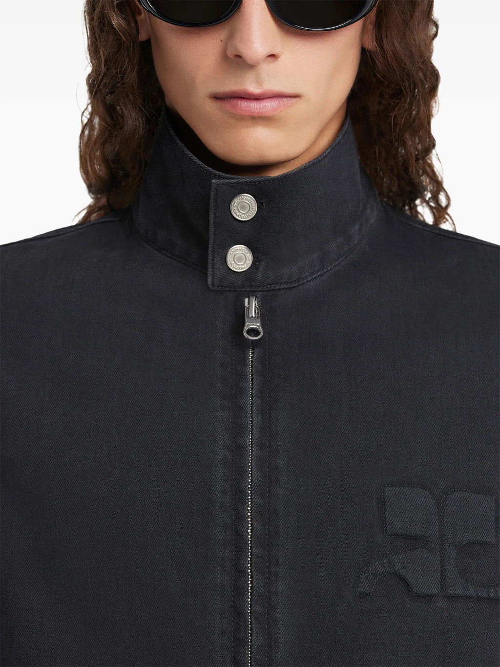 Image of City Denim Jacket by Courrèges for Men - Season Spring-Summer 2026 - Model view 4