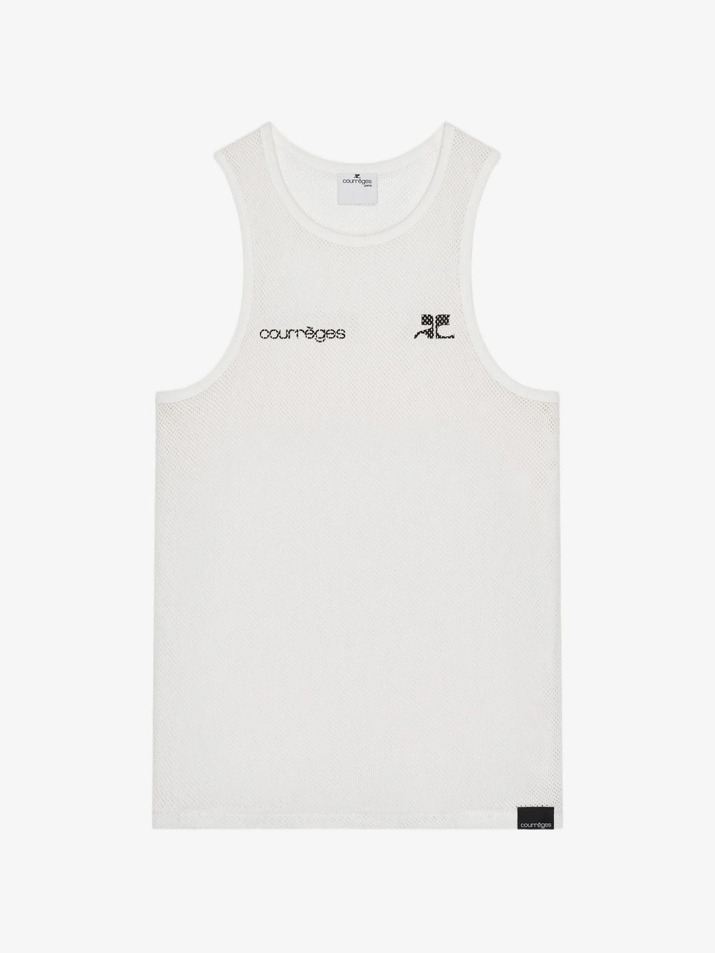 Image of Mesh Tank Top by Courrèges for Men - Season Spring-Summer 2026 - Model View 1