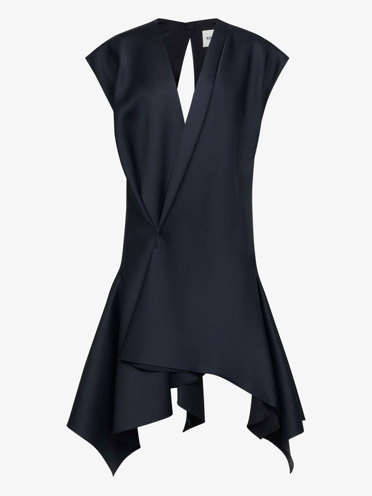 Image of Merith Short Dress by Khaite for Women - Season Spring-Summer 2026 - Model View 1