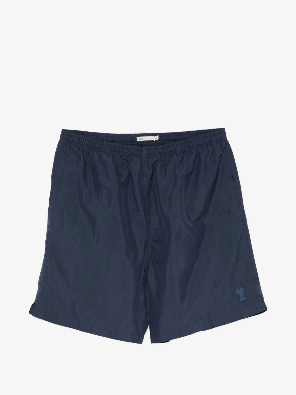 Image of Navy Swim Shorts by Ami PARIS for Men - Season Spring-Summer 2026 - Model View 1