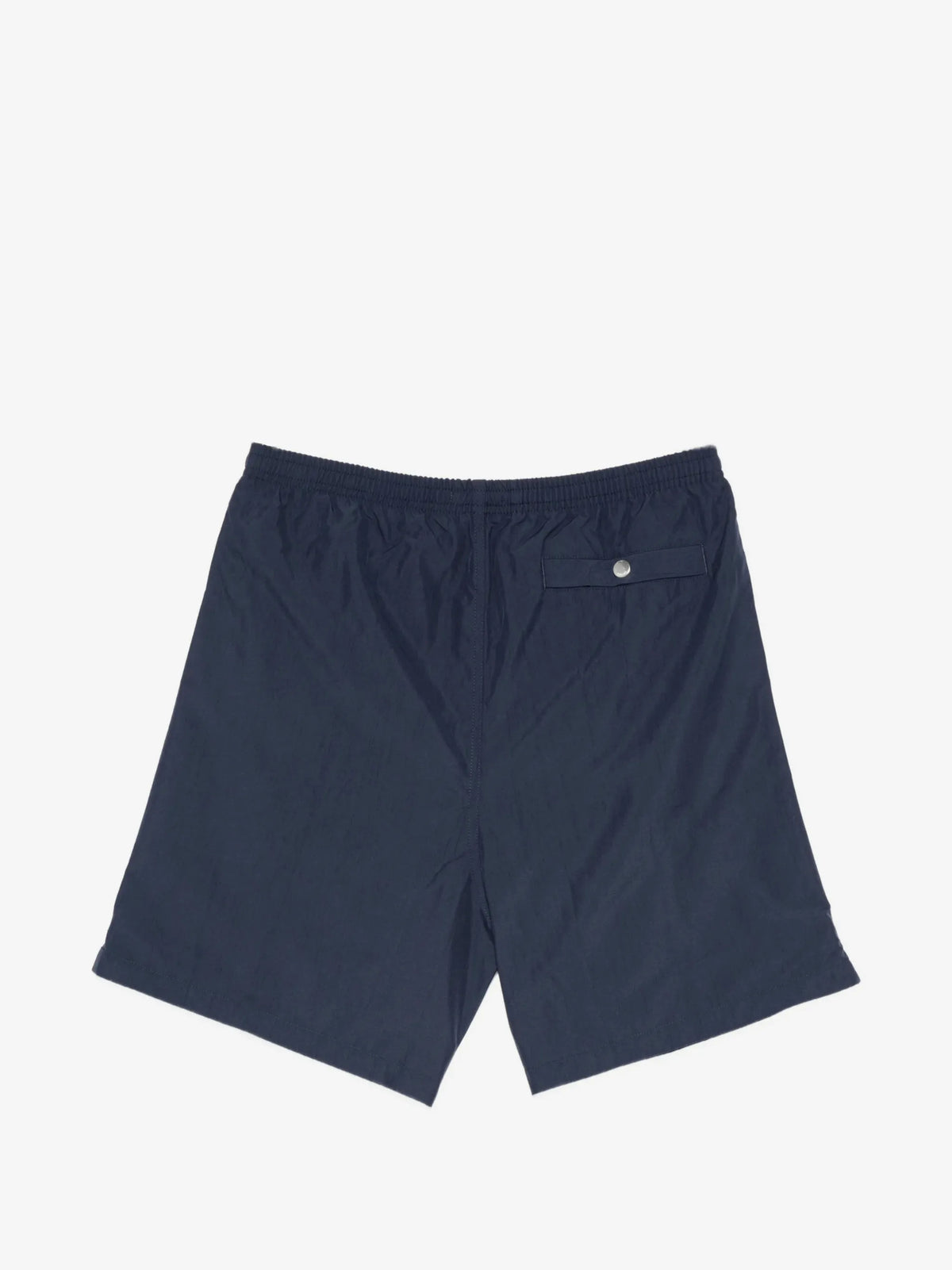 Image of Navy Swim Shorts by Ami PARIS for Men - Season Spring-Summer 2026 - Model View 2