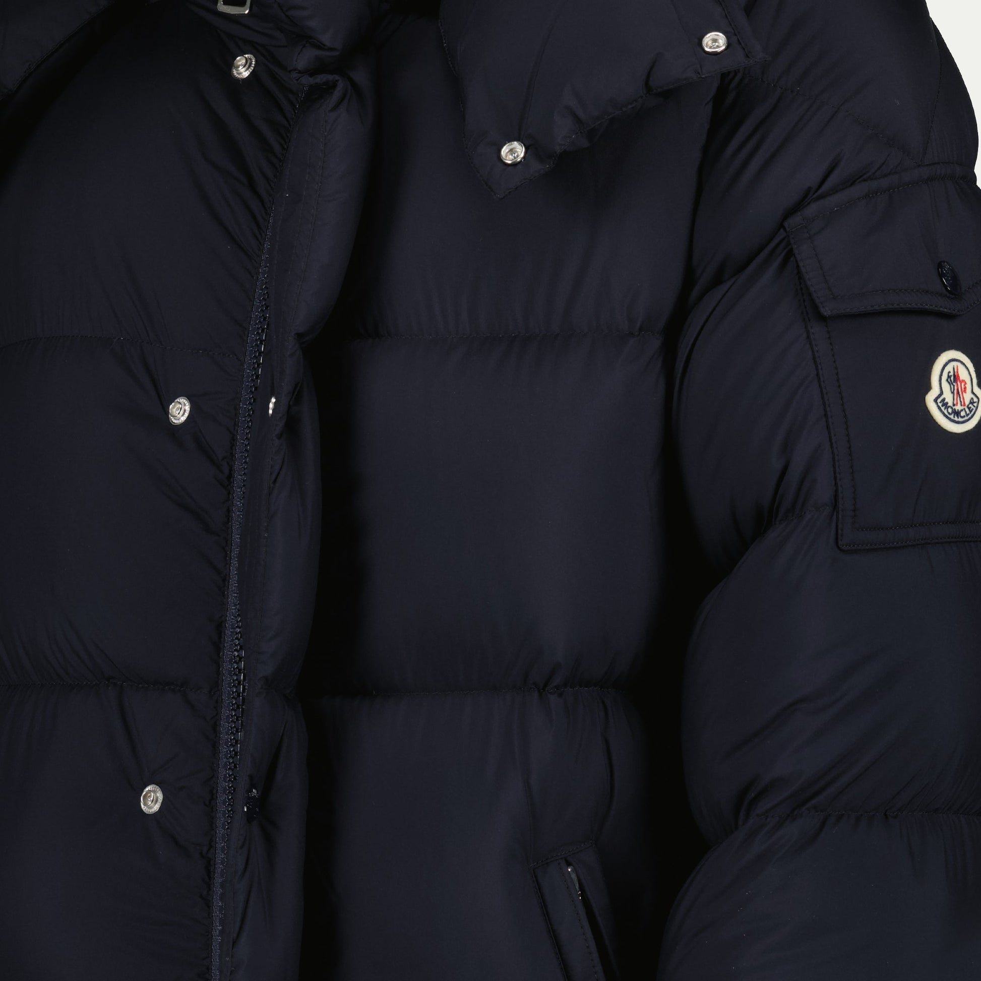 Hanoverian Coat, Long Puffer Coat, Moncler Jacket, Navy Down Coat, Stylish Winter Wear