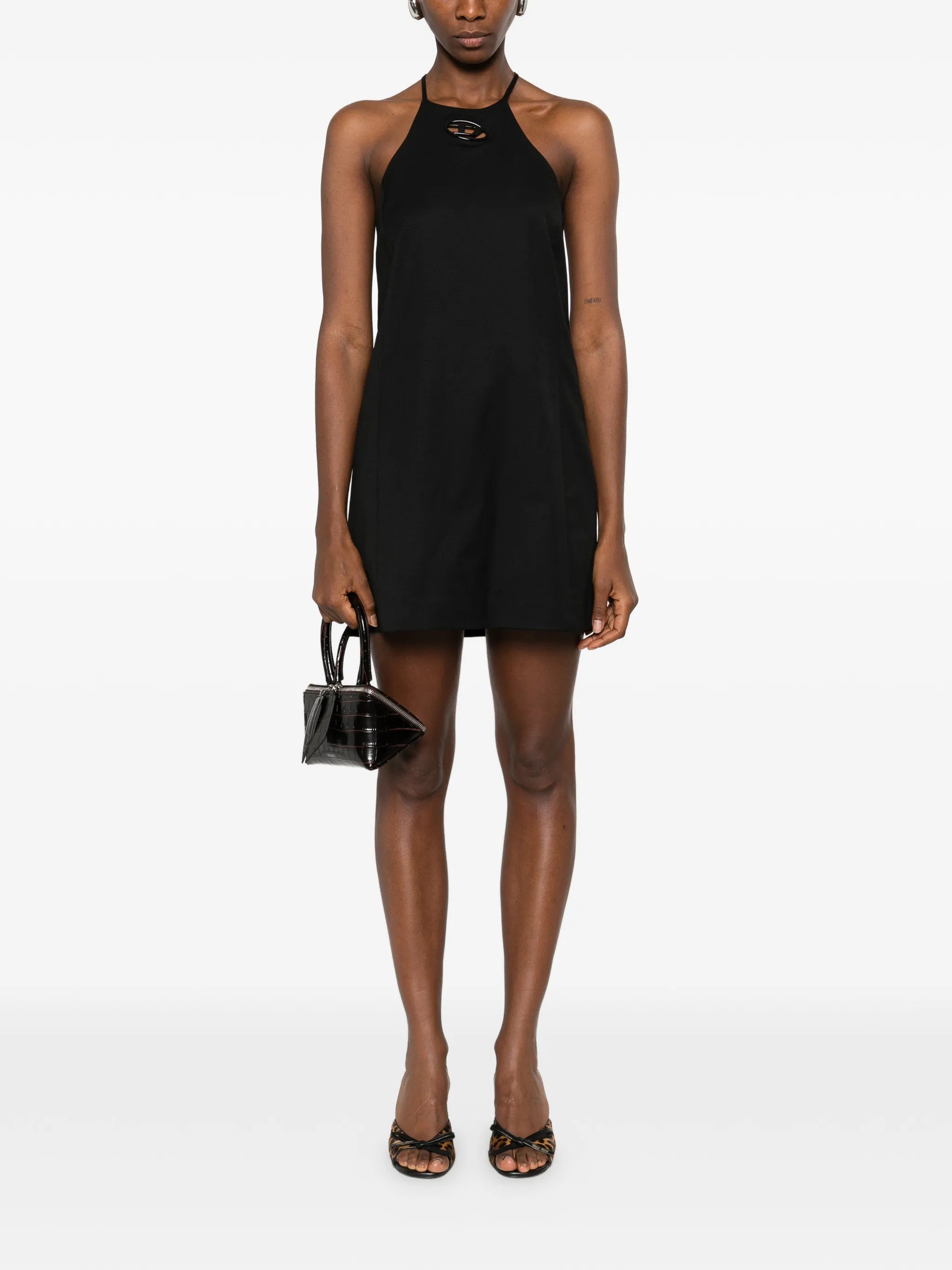 Image of The D-Elma Dress by Diesel for Women - Season Spring-Summer 2026 - Model view 1