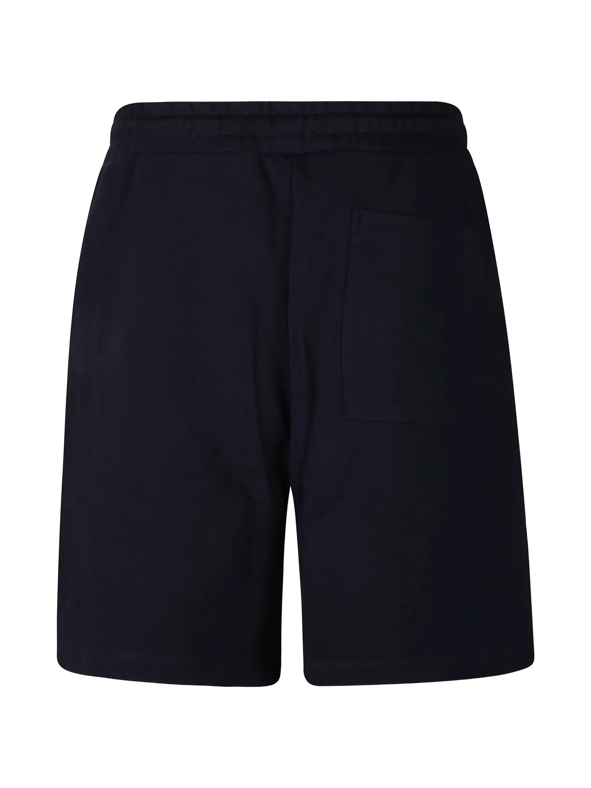 Image of Navy Blue Pink Short Slogan by Drole De Monsieur for Men - Season Spring-Summer 2026 - Model View 2