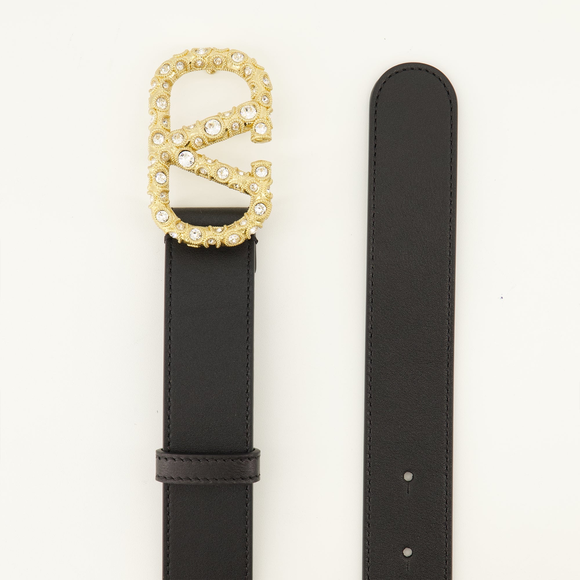 Vlogo Belt with Swarovski® Crystals