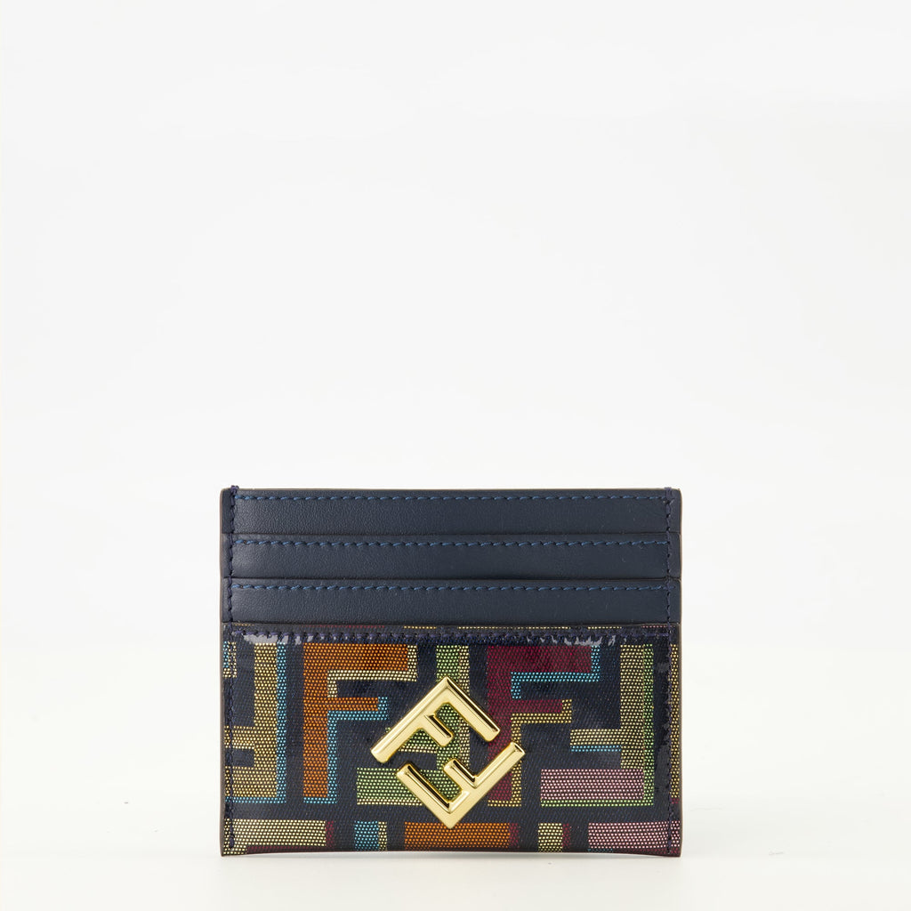 Imagen del tarjetero cuadrado de Fendi para mujeres - Temporada primavera-verano 2026 - Vista frontal