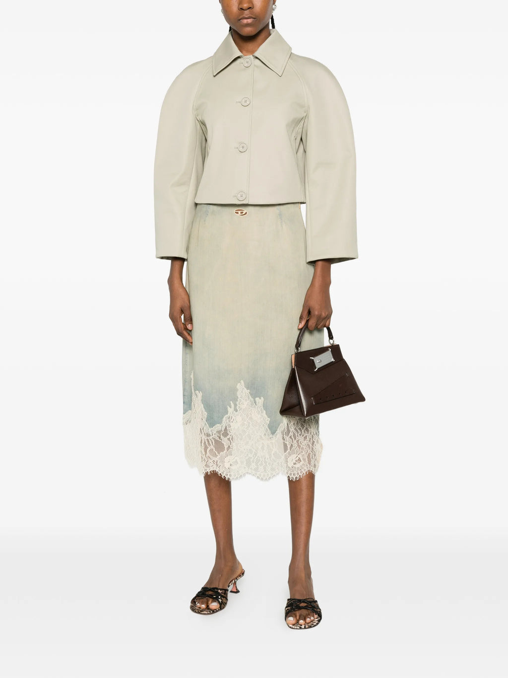 Image of G-Rayan Jacket by Diesel for Women - Season Spring-Summer 2026 - Model View 1