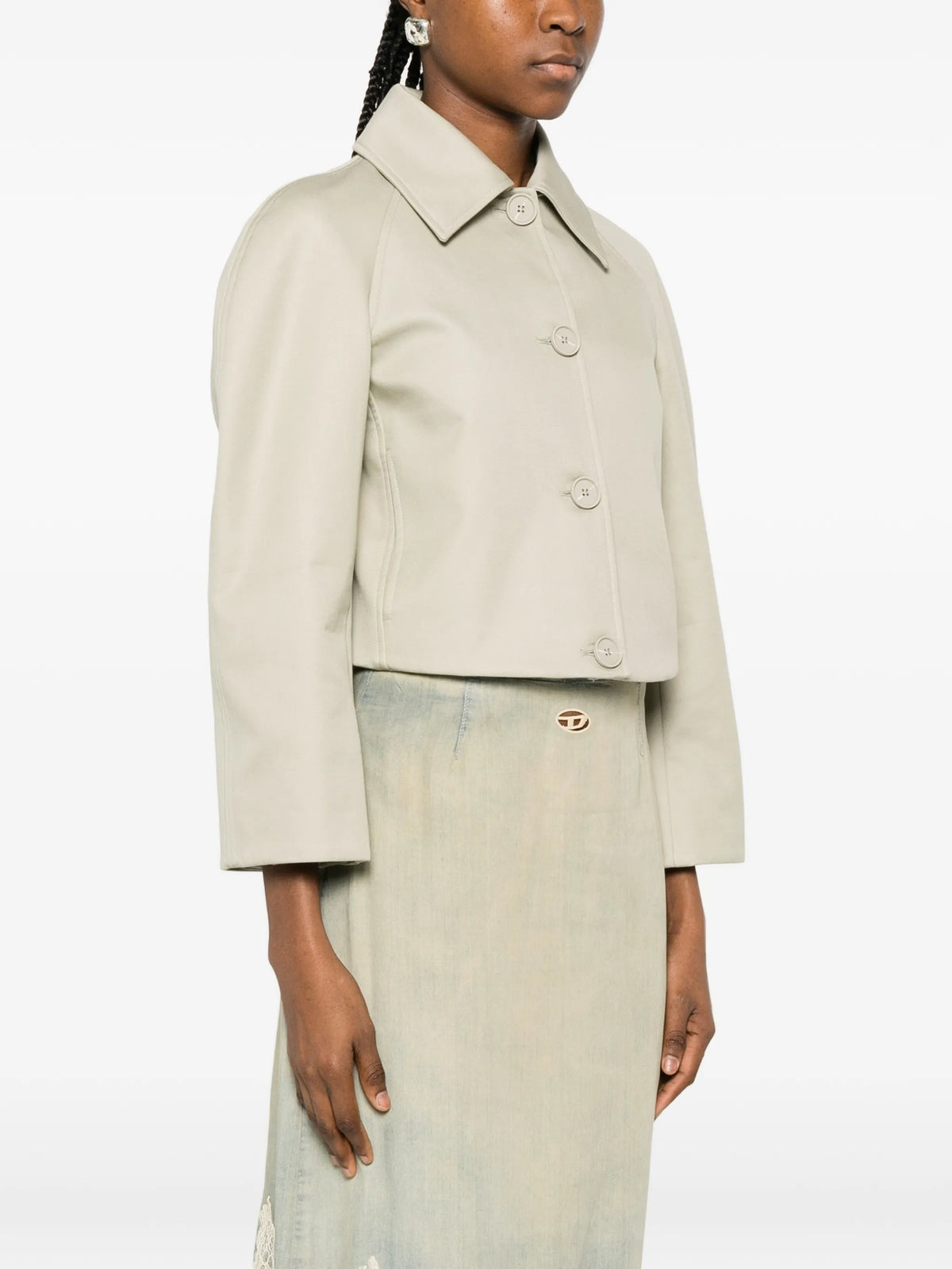 Image of G-Rayan Jacket by Diesel for Women - Season Spring-Summer 2026 - Model View 2