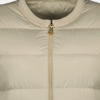 Image of Mauvezin Beige Down Jacket by Moncler for Women - Season Autumn-Winter 2025 - Product detail view 3