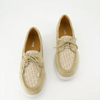 Image of Granville Boat Shoes by Dior for Men - Season Autumn-Winter 2024 - Top View Pair