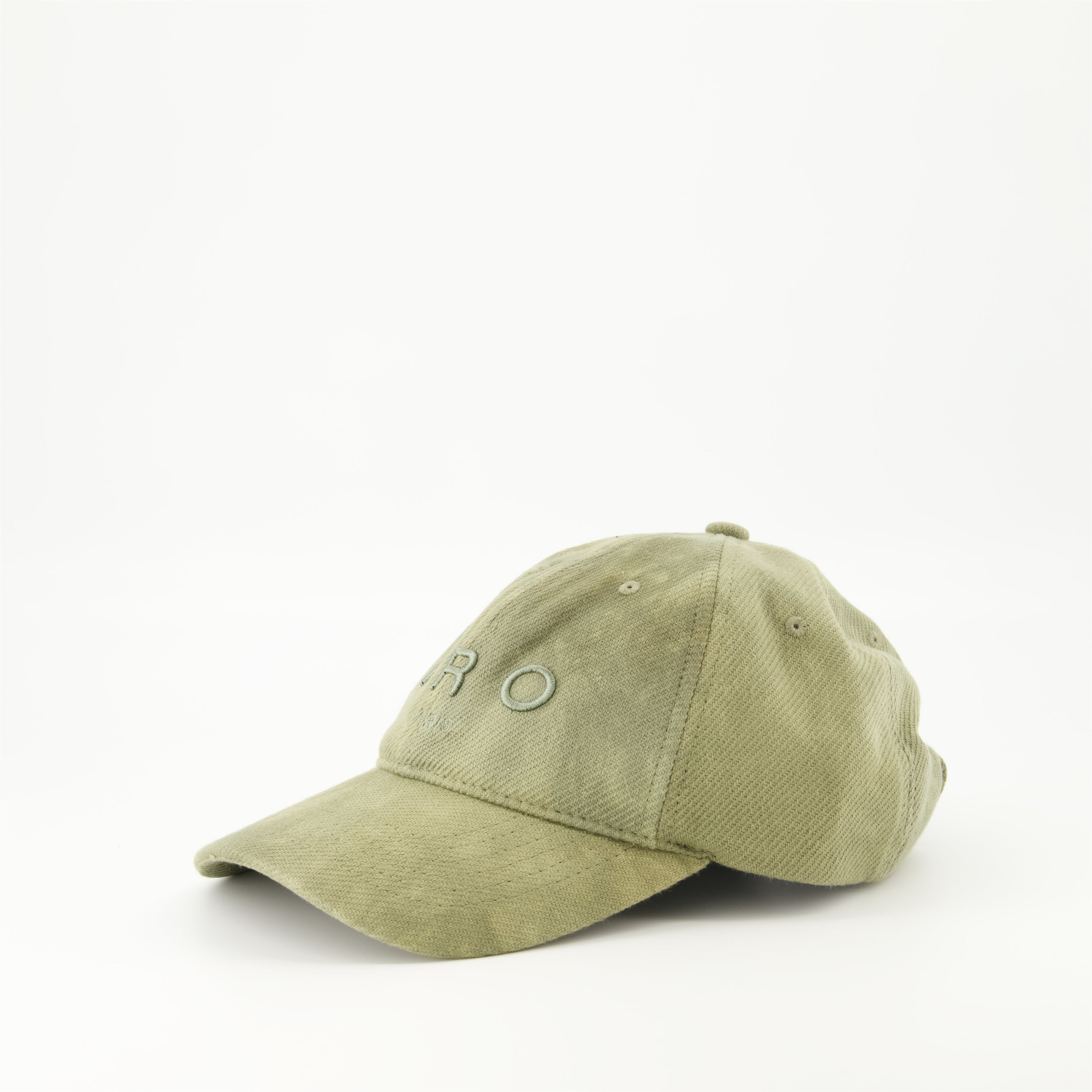 Iro Kaki Cap, Adjustable Logo Cap, Cotton Cap, Spring-Summer 2025 Accessories, Embroidered Cap