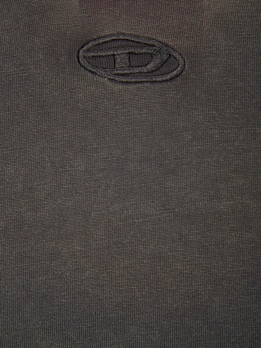 Image of T-Twy Black Tank Top by Diesel for Women - Season Spring-Summer 2026 - Model View 2
