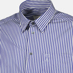 Image of Striped Shirt by Ami PARIS for Unisex - Season Autumn-Winter 2025 - Product detail view 3
