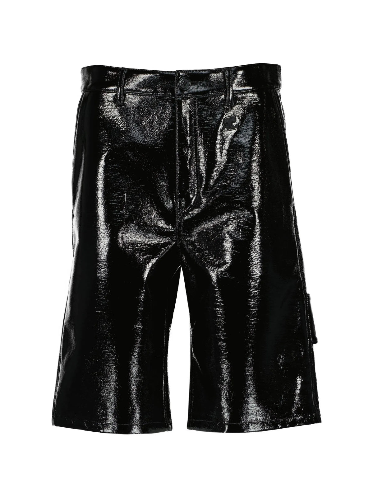 Image of Hammer Vinyl Shorts by Courrèges for Women - Season Spring-Summer 2026 - Model View 1