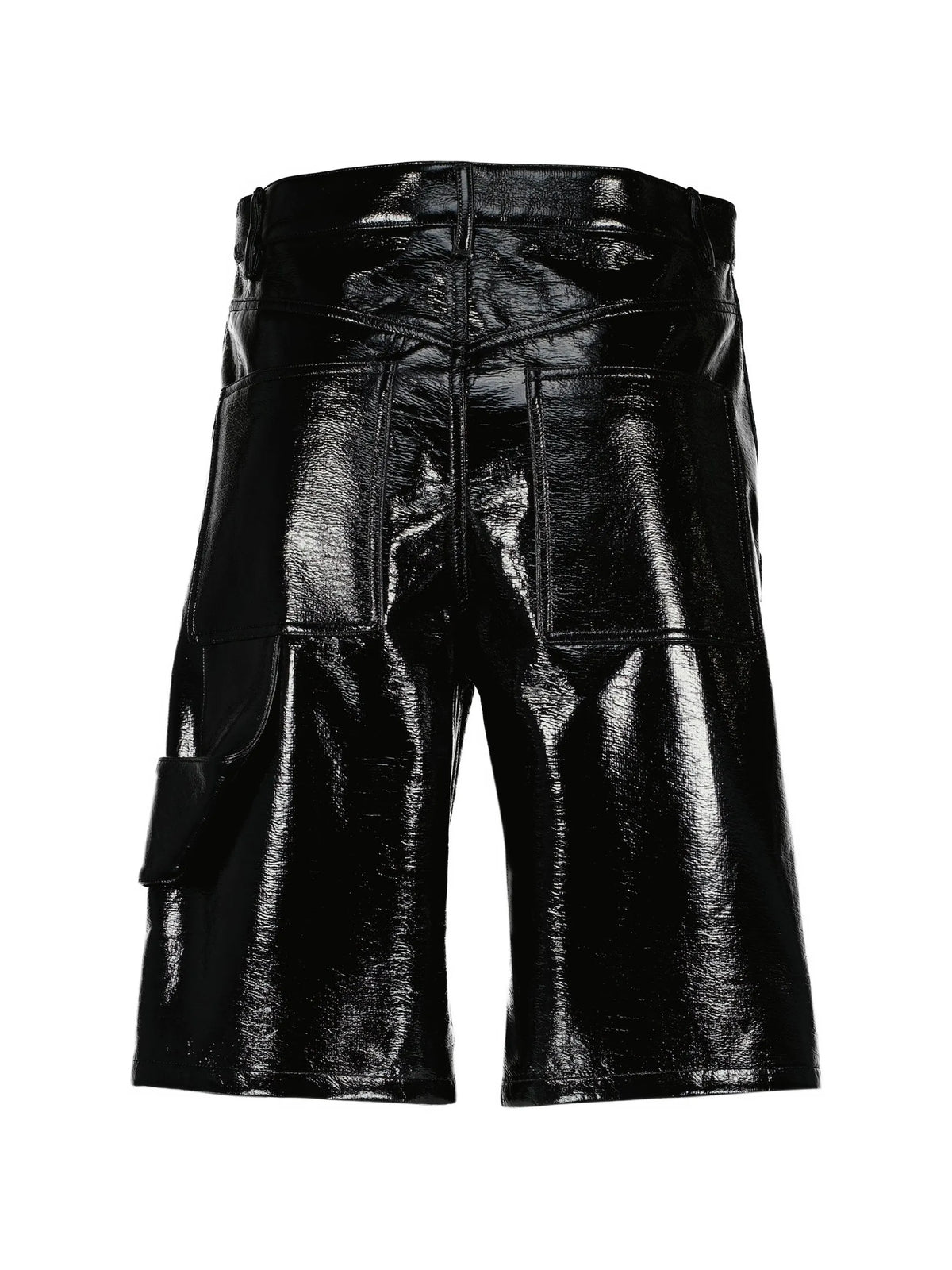 Image of Hammer Vinyl Shorts by Courrèges for Women - Season Spring-Summer 2026 - Model View 2