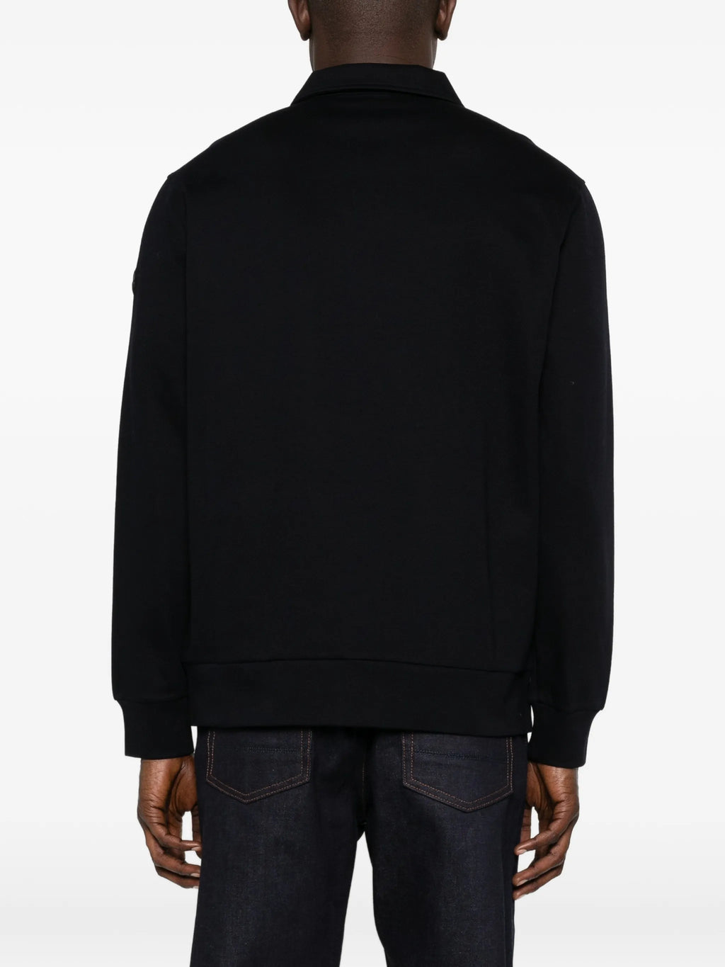 Image of Zipped Sweatshirt by Moncler for Men - Season Spring-Summer 2026 - Model view 3