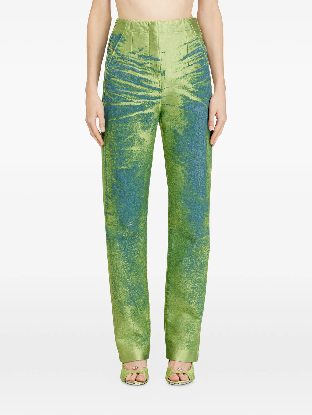 Image of D-drelian Slim Jeans by Diesel for Women - Season Spring-Summer 2026 - Model View 2