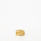 Gold ring, Versace ring, Greca ring, luxury accessories, fashion ring